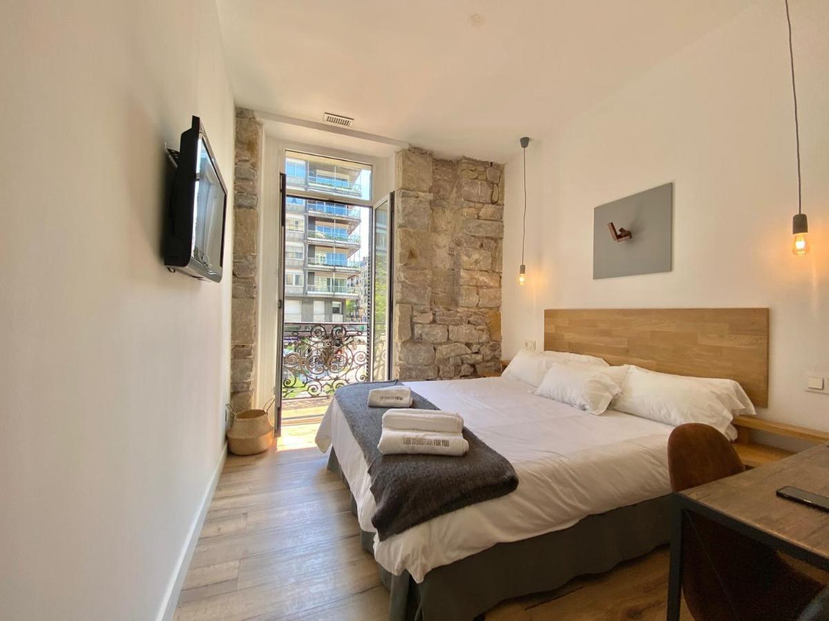 Mirandoalaconcha Rooms San Sebastian Exterior photo